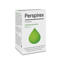 Perspirex Comfort Desodorante | Roll-on | Control de Sudoracion Intensa y Olor en Axilas |120 hrs o 5 Días de Protección | Hombre y Mujer | Roll-on 20 ml