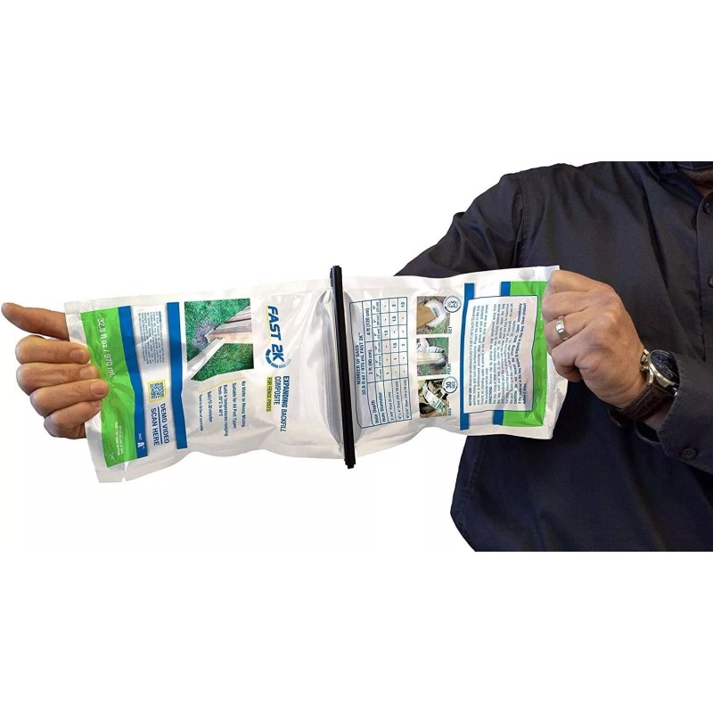 Fast 2K Fence Post Mix, Concrete Alternative for Fence &