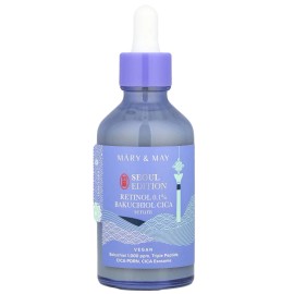 Mary&May Retinol 0.1% Bakuchiol Cica Serum 80ml (US SELLER) Exp Date 11/19/2027