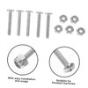 Abaodam 50pcs Foosball Table Hardware Foosball Screws Nuts for Game