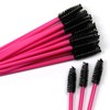 50 Pcs Disposable Mascara Wands, Eyelash & Eyebrow Spoolie Makeup