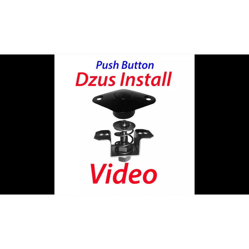 Push Button Latches Large Dzus Fasteners Push Button Latch 7/16