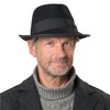 Lipodo Classic Wool Trilby Felt Hat Women/Men – Wool Hat