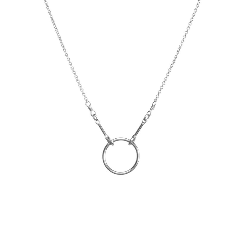 Dogeared The Original Karma Necklace-Sterling Silver