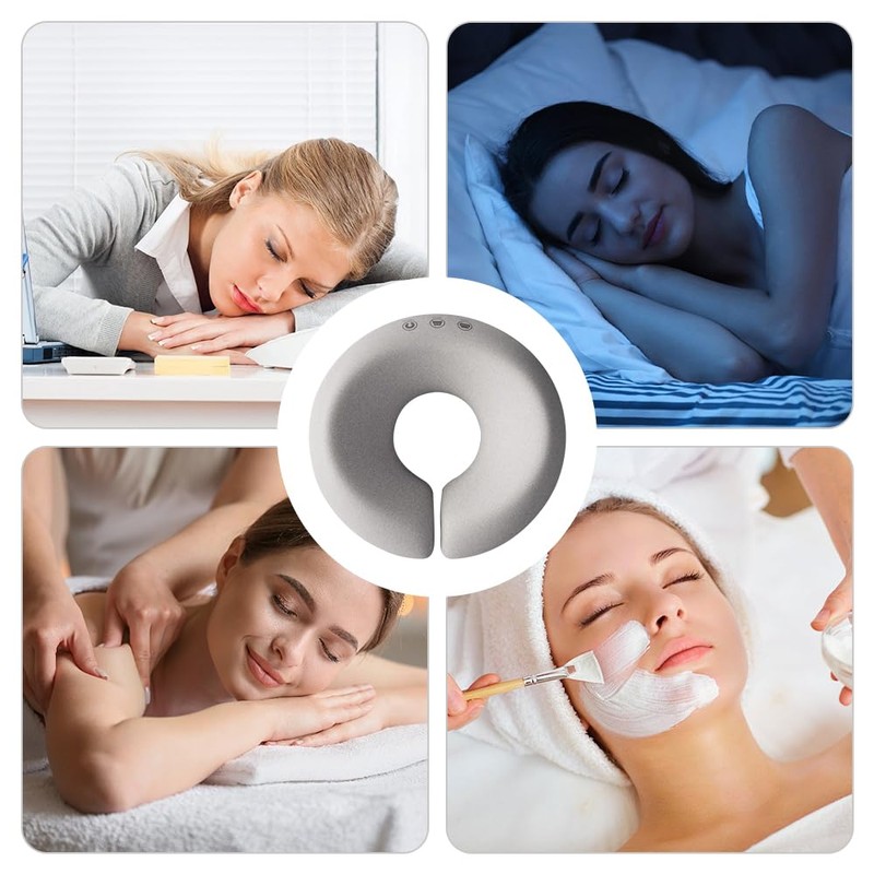 Afenau Massage Pillow Face Down, Prone Pillow Massage Headrest for