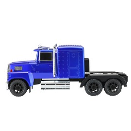 WSTER WS-570 Retro Truck Model Bluetooth Speaker, HD Sound Quality, Wireless FM TWS Speaker, Compatible with TF Card and USB Playback, with LED Party Light and Hands-Free Connection (Blue)