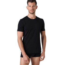 LVB T-Shirt Girocollo in Cotone Supima Stretch Cotton Uomo