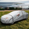SEAZEN Car Cover Straps Wind Protector, 3Pcs Adjustable Elastic Windproof