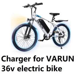 coming data fast AC Adapter battery Charger For VARUN 36v 360W 24'' Electric Mountain Bike