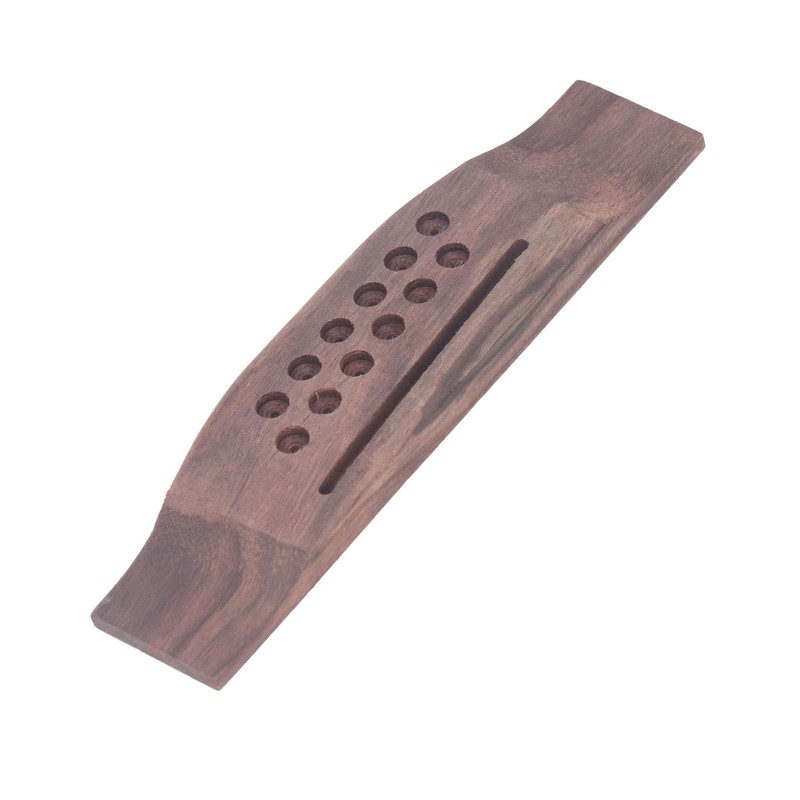 12 String Acoustic Guitar Bridge Replacement 52mm Spacing Rosewood Saddle