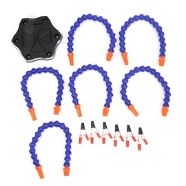 Flexible Arm Workbench 6‑Arm Clamp Aluminum Alloy Welding Table Assembly Soldering Holder