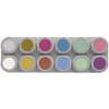Grimas Pearl Water Make Up 12 Colours Palette