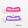 Larbois Nail Brush with Plastic Handle Environmentally Friendly Fingernail Brush