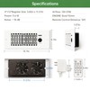 Smart Register Booster Fan for 4” x 12” Vents, Thermostat