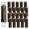 Belleone 20Pcs Pool Cover Spring Sleeve, Replacement Winter Swimming Pool