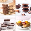 CLUEWR 3 PCS Peanut Butter Cup Molds, 12 Cavity Non-stick