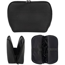 Travel Makeup Organizer, Compact Lightweight Accessory for Travel and Daily Use - Tense Edano Makeup Stand Up
