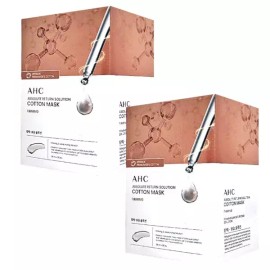 Gita AHC 앱솔루트리턴솔루션순면마스크퍼밍 25매 2박스 AHC Absolute Return Solution Cotton Mask Firming 25 Sheets 2 Boxes [AHC Pure Cotton Mask Firming 25 Sheets 2 Boxes]