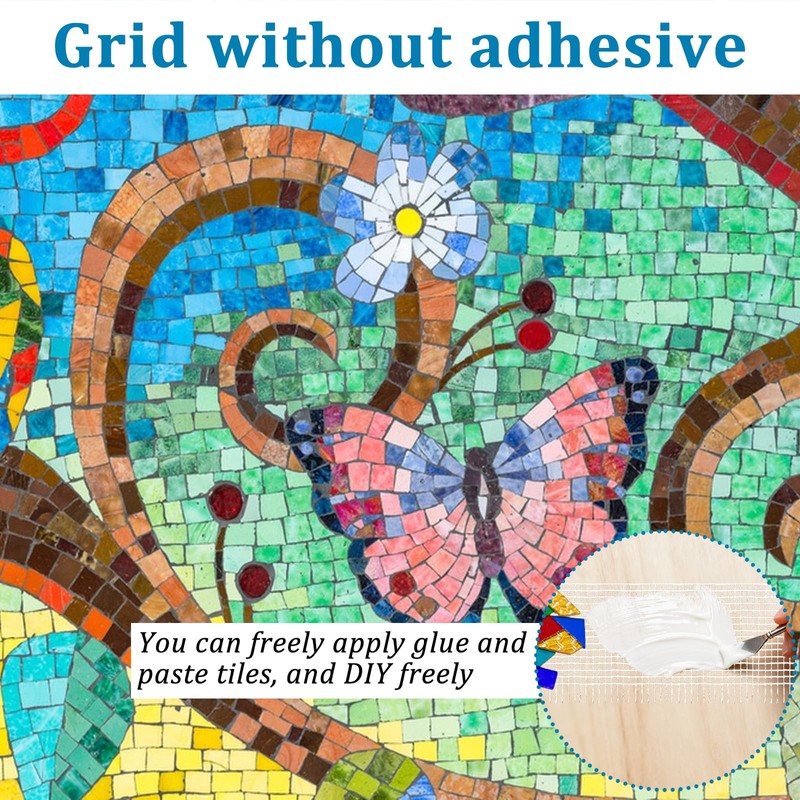 39" x 177" Mosaic Mesh for Back Mounted Tile 48