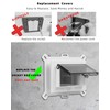 Electrical Box Replacement Cover, DBHC-1 Extra Duty Replacement for All-Weather