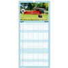 Familienplaner 2025 - Modellflieger mit 5 Spalten (Wandkalender, 21 cm