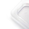 Vogue U249 Polycarbonate 1/9 Gastronorm Lid, 176 mm L x