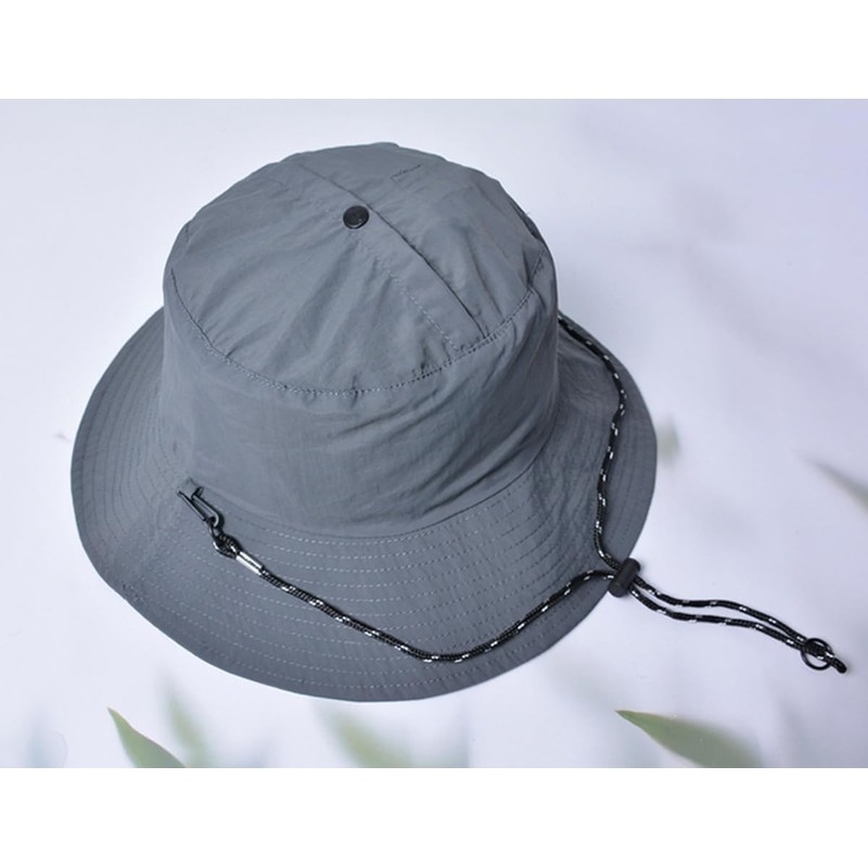 [AISHITE] UVカット 帽子 レディース サファリハット 日除け帽子【折りたたみ収納一体・軽量・撥水加工】 日焼け防止 通気速乾 小顔効果 サイズ調整可能