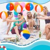 40 Pcs 9 Inch Hanging Inflatable Beach Balls Blow Up