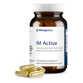Suplemento En 60 Cápsulas Metagenics Energy Nac, Quercetina Y Té Verde De Im Active X 972mg