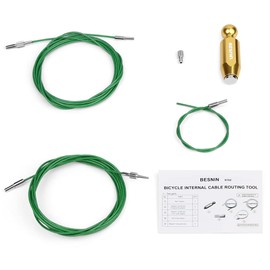 BESNIN Internal Cable Routing kit Bicycle Internal Cable Routing Tool Cycling Bike Internal Cable Routing Tool for Bicycle Frame Put Out Inner Wire