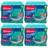 O-Cedar Multi-Use Scrunge Scrub Sponge 6 Count (Pack of 4)