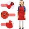 Sinland Kids Apron with Pocket 2 Pack Children Chef Apron