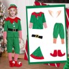 LIATIANYDX Elf Costume for Kids Girl and boy Christmas elf