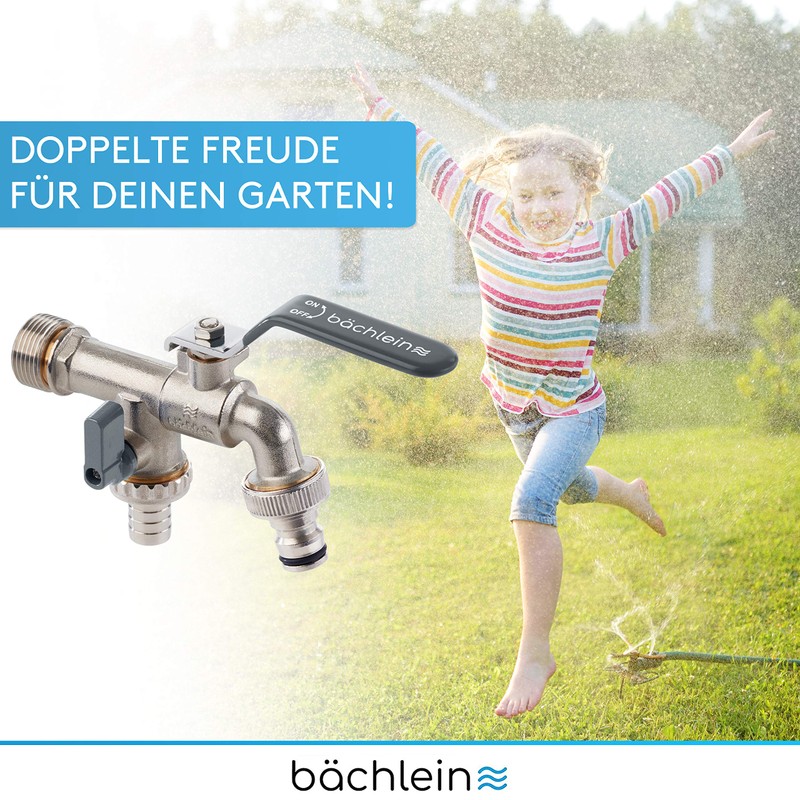 Bächlein Universal double outlet tap