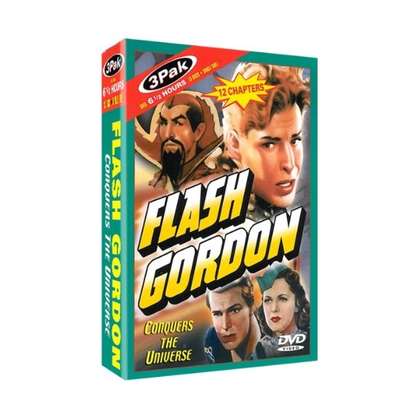 Flash Gordon Conquers the Universe - 3 DVD Set!