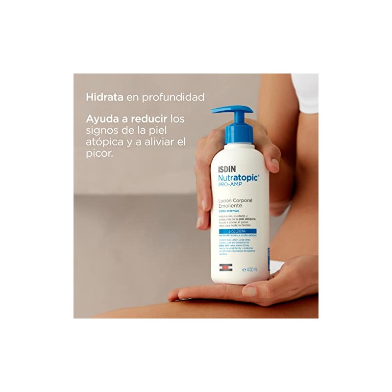 Isdin Loción Emoliente Nutratopic Pro-Amp 400 ml