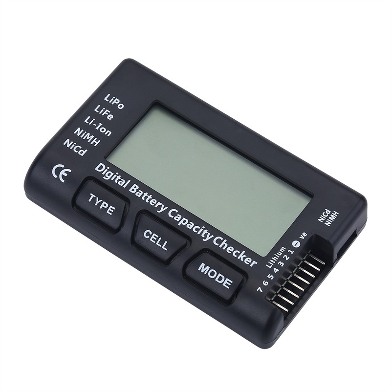 Digital Battery Capacity Checker Voltage Tester Detector for LiPo Li