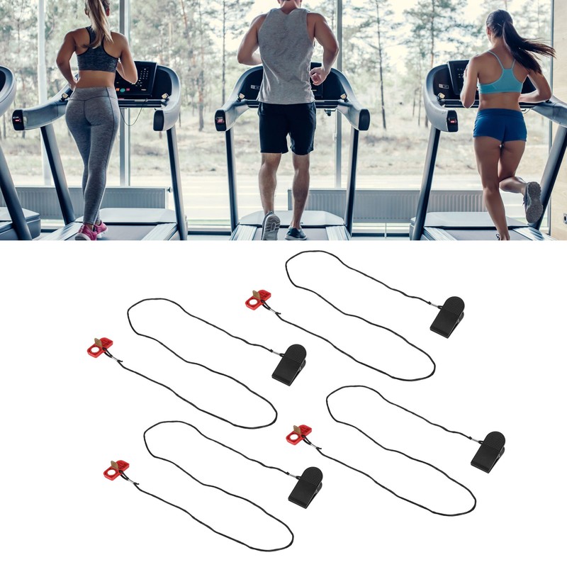 4PCS Treadmill Emergency Stop Switch with Magnet Running Machine Safety