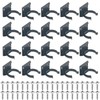 KSVFTB Kitchen Plinth Clips, Kickboard Clips for Secure Installation, 20