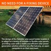KishYa 2 Pack Solar Panel Stand, Folding Solar Panel Stand,