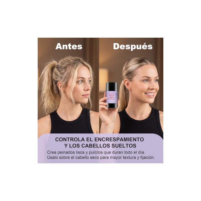 Start Makers Cera en Barra para Cabello de Mujer 60g,