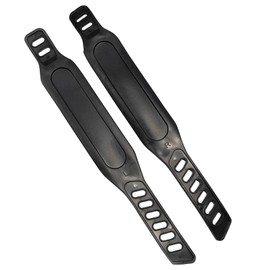Pack of 2 Exercise Bikes, Pedal Straps, Durable, Adjustable Length, Universal Pedal Strap, Bicycle Exercise Bike, Pedal Straps for Most Exercise Bikes (Size: B)