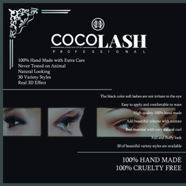 Cocohoney 3D Faux False Mink Eyelashes (5 pairs) - PARTY LOOK | 100% Hand Made | Cruelty Free | Reusable | Ultralight | Durable