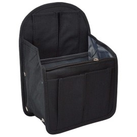 Prendre PR-INBAG-BK Inner Bag, Bag-in-Bag, Backpack, Organization, Nylon, Women's, Men's, Storage Bag, Large Capacity, Black