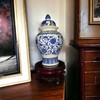 Wooden Fishbowl Display Vase Pot Planter Stand Plant Pot Display