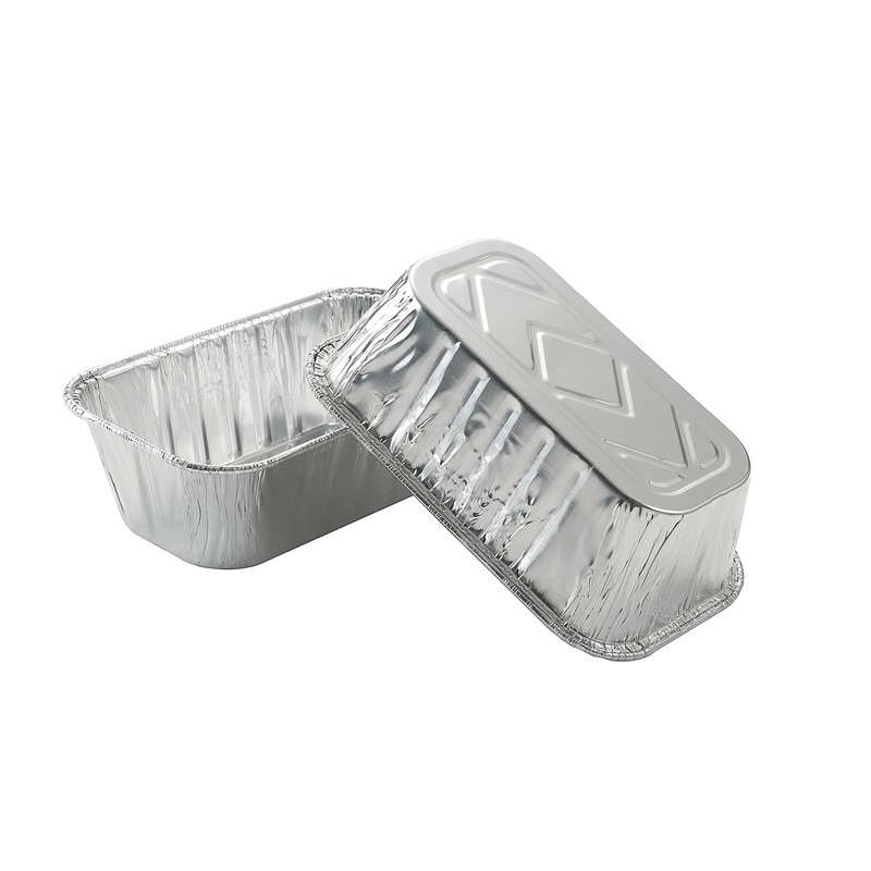 Waytiffer (50 Pack) 1Lb mini Loaf Pans Heavy Duty Disposable