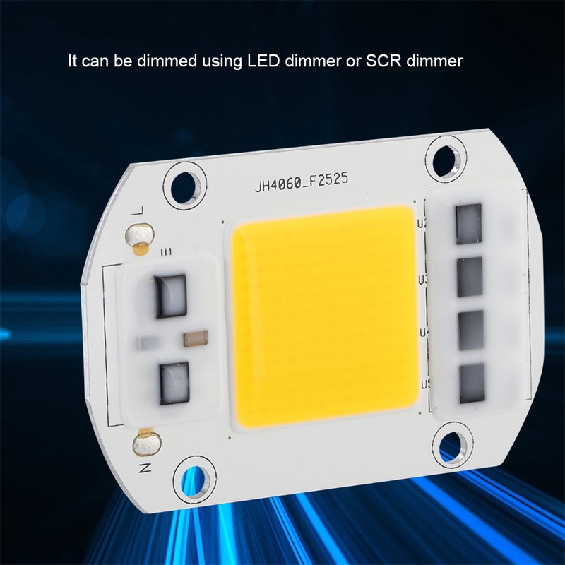 100W Warm White High Voltage COB Light Source High Power