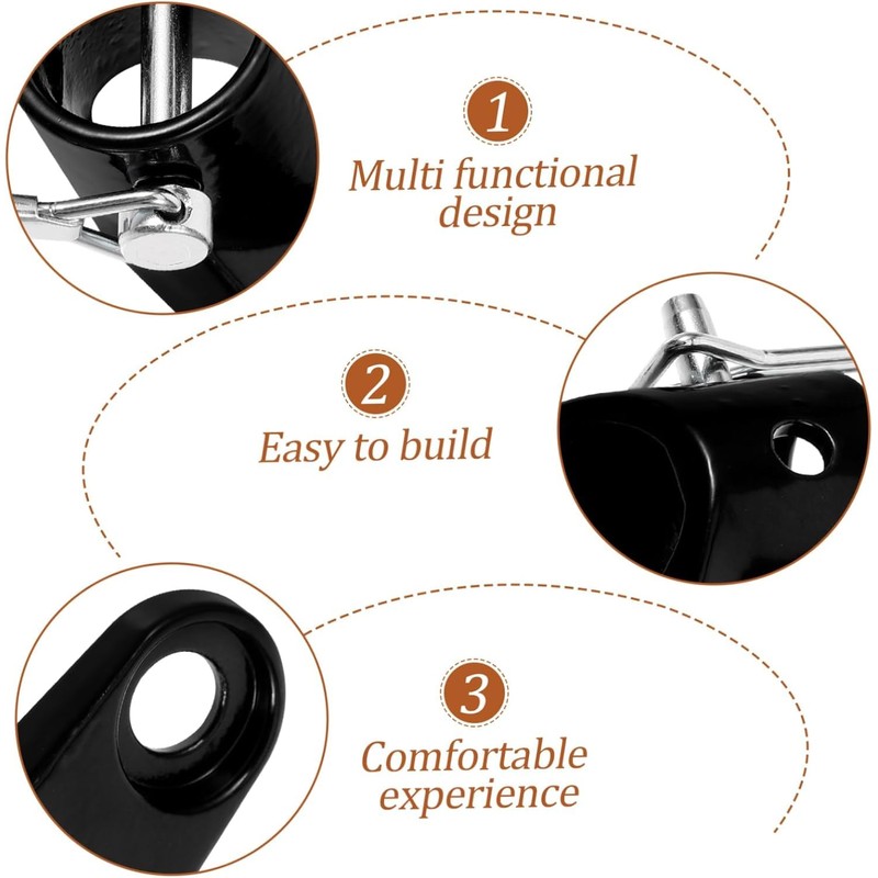 Heavy-Duty Bike Trailer Hitch，Secure Bicycle Trailer Coupler for Kids, Pets