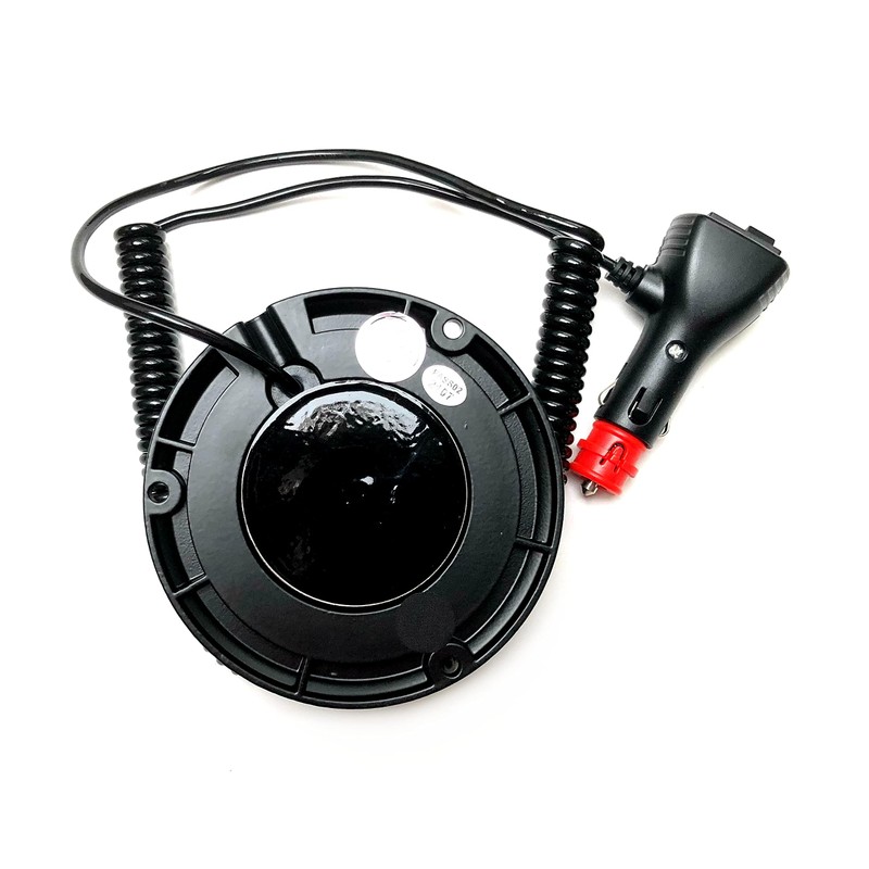 MelTruck Rotating beacon orange white magnet 18 LED 12 V