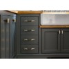 Goo-Ki 6pack Champagne Bronze Cabinet Drawer Knobs - 3" Full